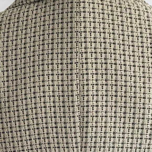 Evan Picone Jacket Gold & Black Size 4 - Picture 6 of 7